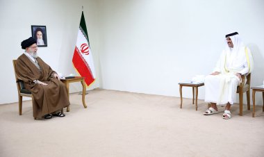 رهبر معظم انقلاب در دیدار امیر قطر: راه‌حل مسائل منطقه گفت‌وگو بدون دخالت عوامل خارجی است