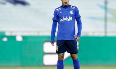 گل اول استقلال به فولاد توسط حسین زاده