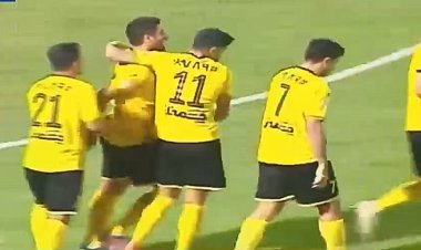 گل اول سپاهان به پرسپولیس توسط نژادمهدی