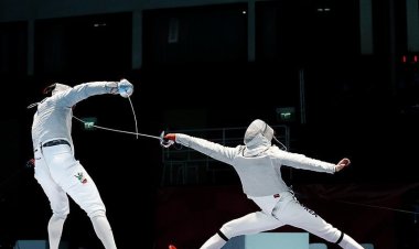 شمشیرباز کیش در جمع ملی پوشان