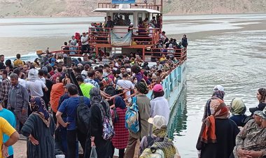 ببینید|  «برزعلی» قهرمان دریاچه سد کارون3