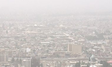 گرد و غبار، باز هم آسمان فارس را فرا گرفت
