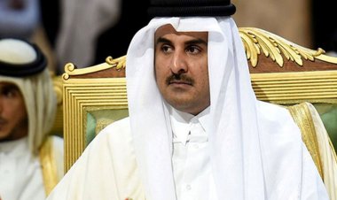 تفاوت پوشش امیر قطر در ایران و ترکیه /عکس