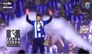 ببینید| پخش آهنگ بوشهری برای مهدی طارمی در جشن قهرمانی پورتو