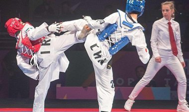 پس گردنی محکم آقای مربی به ورزشکار زن!