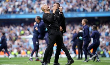 سیتی قهرمان شد، ‌‌ پپ گریست!