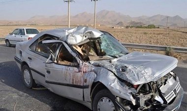 تصادف تویوتا با پژو در قشم جان سه نفر را گرفت