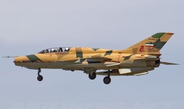 سقوط یک فروند جنگنده در شرق اصفهان