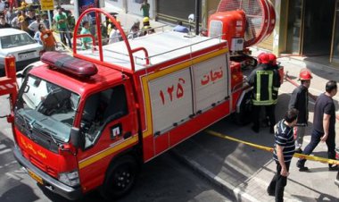 آتش نشانان تهران وارد آبادان شدند