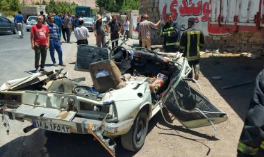تصادف هولناک در جاده کمربندی جوادیه