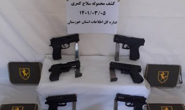 انهدام باند قاچاق سلاح و مهمات جنگی در خوزستان