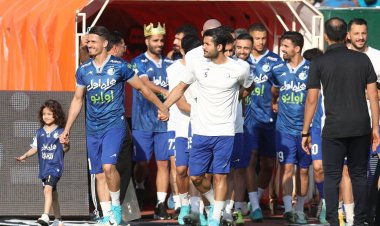 جشن قهرمانی آبی‌ها/ از اشک‌های مجیدی تا جام روی دستان کاپیتان| عکس