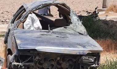 ۲ کشته و چهار مصدوم در اثر واژگونی خودرو در دیر