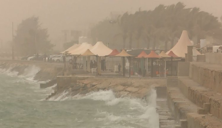 هشدار هواشناسی بوشهر درباره گردوخاک و تلاطم خلیج فارس