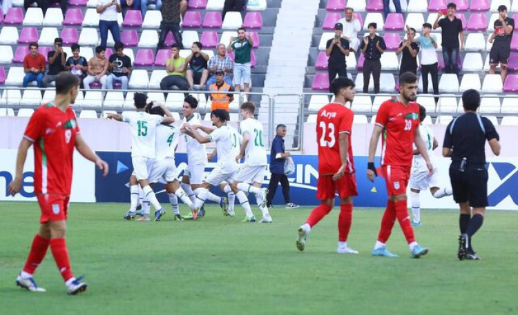 شکست تیم ملی امید  مقابل عراق