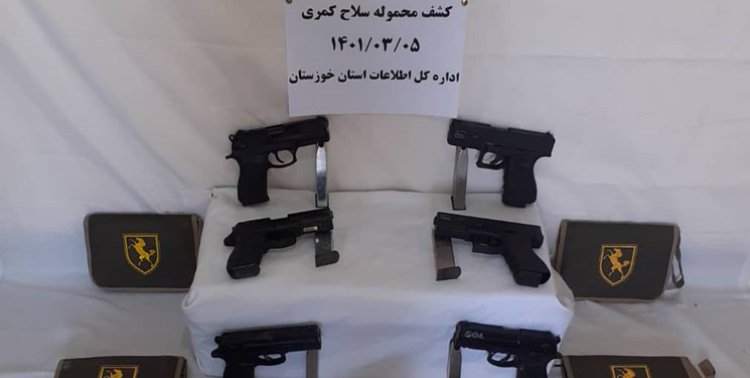 انهدام باند قاچاق سلاح و مهمات جنگی در خوزستان