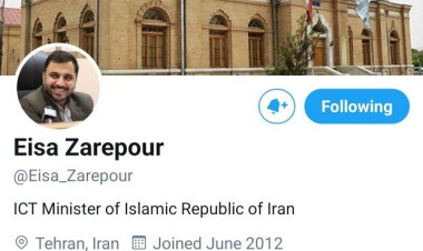 توئیتر حساب کاربری وزیر ارتباطات را تعلیق کرد