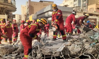 پایان ماموریت آتش نشانان اهواز در متروپل