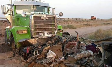 مرگ دلخراش ۸ عضو یک خانواده در تصادف رانندگی