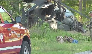 بالگرد آمریکایی سقوط کرد