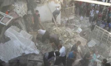 تصاویری از حادثه انفجار گاز در یک واحد مسکونی در شهر نوسود