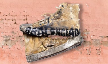 تصاویر کفش ۵۶ میلیون تومانی که در سطل زباله هم پیدا می‌شود!