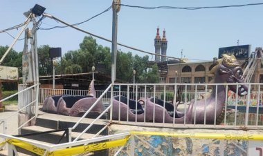 پلمب تجهیزات غیراستاندارد شهربازی پادادشهر اهواز