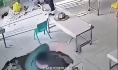 ببینید| خطر از بیخ گوشش گذشت!