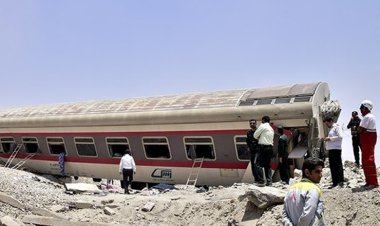 مقصران حادثه تصادف قطار طبس-یزد بازداشت شدند