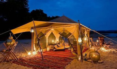 اسکان تماشاگران جام‌جهانی در چادر بادیه نشینان قطر