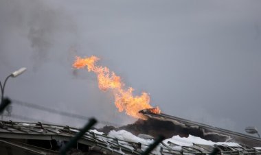 وقوع آتش سوزی مهیب در بزرگترین میدان گازی روسیه