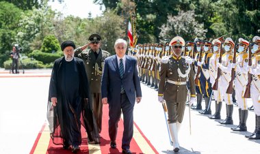 استقبال رسمی از رئیس جمهور قزاقستان در سعدآباد