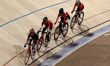 کسب اولین مدال تاریخ دوچرخه‌سواری بانوان