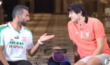 ببینید| ازدواج سردار آزمون بعد از جام جهانی