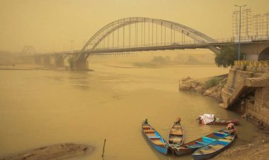 گرد و غبار در اهواز و کارون به ۶ برابر حد مجاز رسید