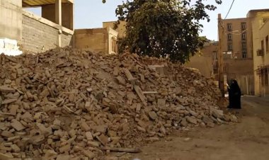 تخریب یک بنای تاریخی در اهواز بدون استعلام