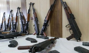 کشف ۹۴ قبضه انواع سلاح غیرمجاز در خوزستان