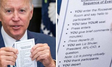 تلاش همه جانبه  برای جلوگیری از گاف های بایدن