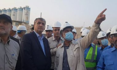 بازدید معاون  رئیس جمهور از روند ساخت و پیشرفت نیروگاه اتمی بوشهر