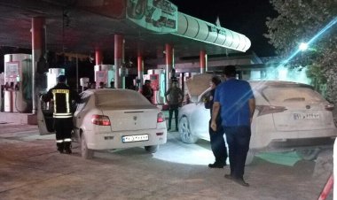 جزئیات آتش سوزی شبانه در یکی از پمپ بنزین های شیراز