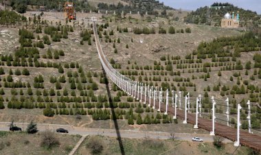 ببینید| لحظه سقوط از پل معلق در سنندج