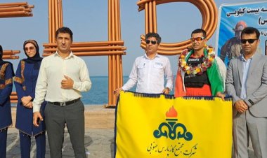 نام آتش‌نشان بوشهری در کتاب گینس ثبت شد