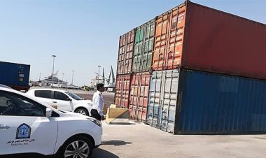 توقیف ۲۰ کانتینر گازوئیل قاچاق در بندر شهید رجایی