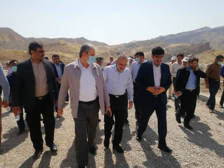 بازدید معاون رئیس جمهور از پروژه های نیمه تمام استان بوشهر