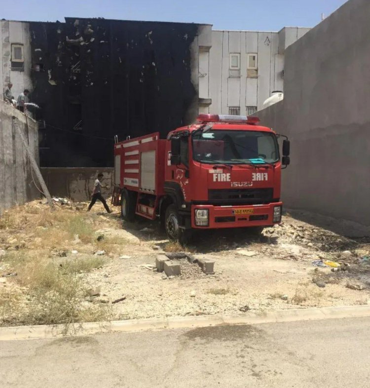 پنج واحد مسکونی در بندر دیر آتش گرفت