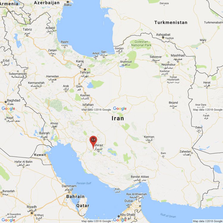 زلزله 3 ریشتری «خانه زنیان» در فارس را لرزاند