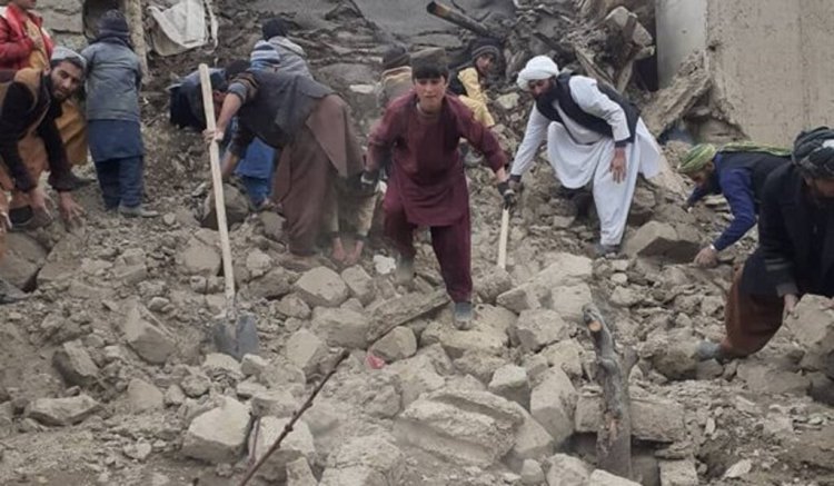 تصاویری از زلزله مهیب افغانستان