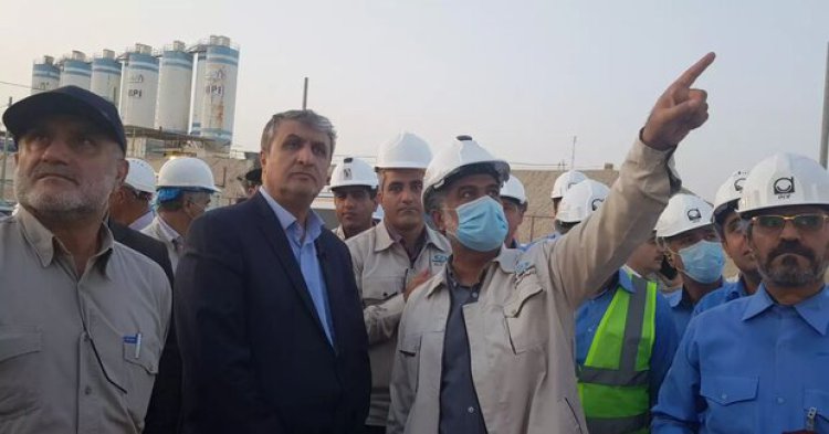 بازدید معاون  رئیس جمهور از روند ساخت و پیشرفت نیروگاه اتمی بوشهر
