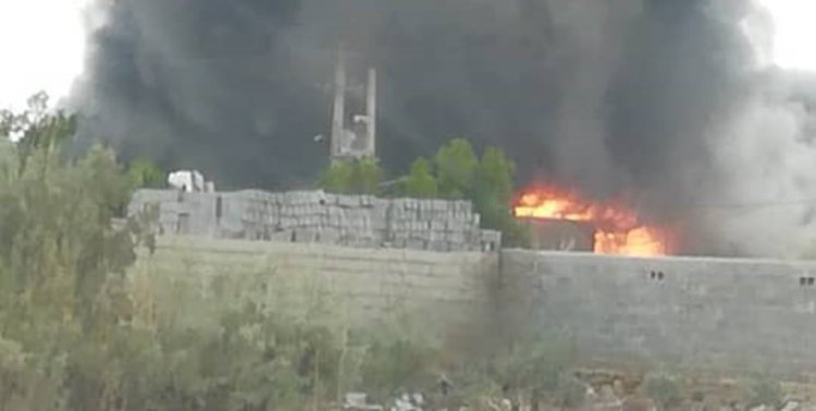 باز هم آتش سوزی در شهرک صنعتی ماهشهر