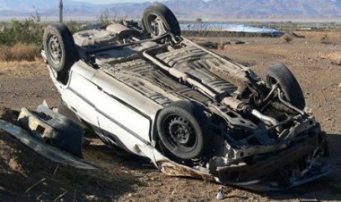 ۴ مصدوم در واژگونی پژو ۲۰۶ در جاده مرودشت